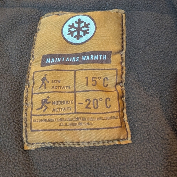 Canada Workgear Men's Heavy Duty Hooded Coat Size Large - Picture 11 of 13